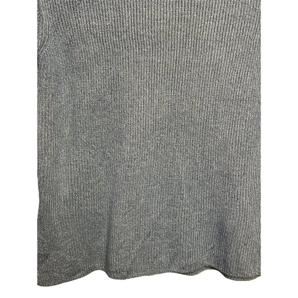 Liz Wear Petite Blue Sweater PS Tight Ribbed Knit Comfortable USA - Picture 9 of 14